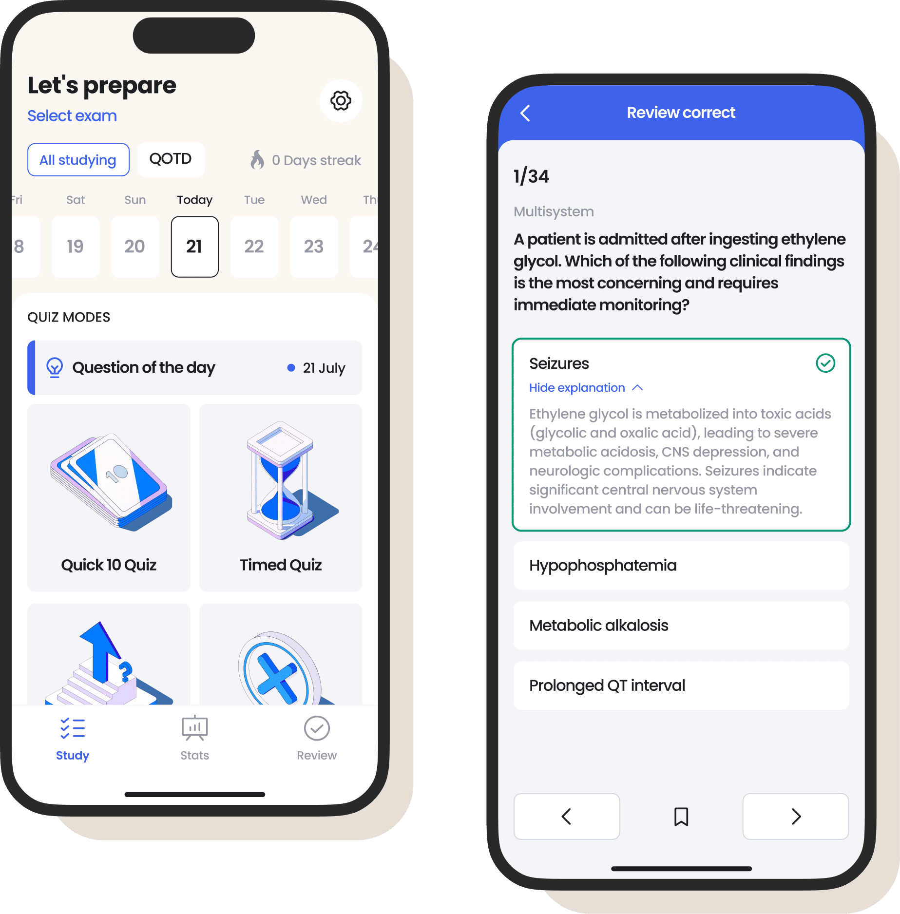phone screens with exam questions